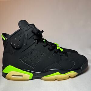 Size 10.5 - Nike Air Jordan 6 Retro Electric Green Men's Shoes